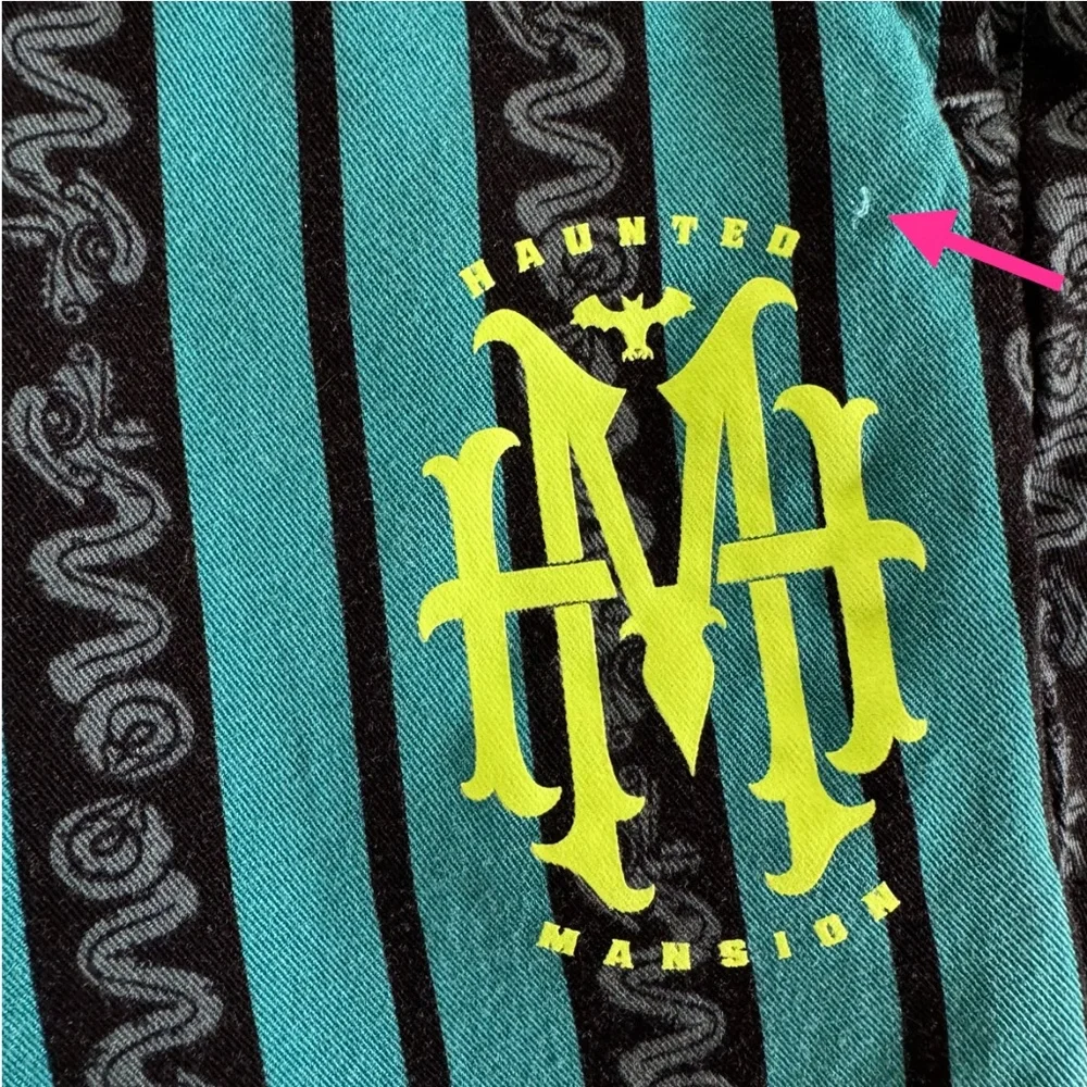 Women’s Teal & Black Striped Lounge Pants - Picture 4 of 10